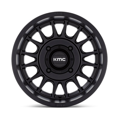 KMC Powersports KS138 Impact UTV Wheel, 15x7 With 4 On 137 Bolt Pattern - Satin Black - KS138MX15704810