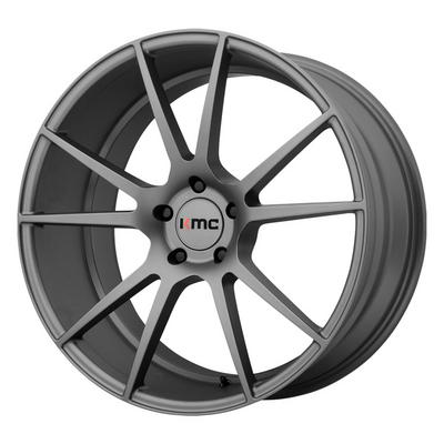 KMC KM709 Flux Wheel, 20x8.5 With 5 On 120 Bolt Pattern - Charcoal - KM70928552925