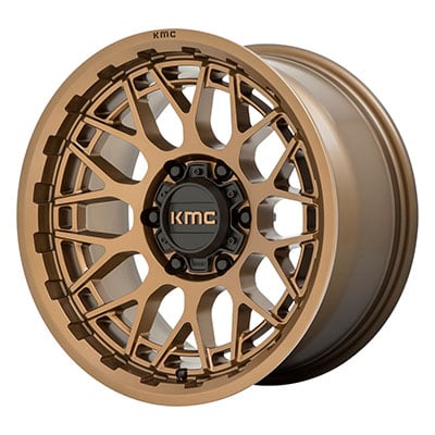 KMC Wheels KM722 Technic, 17x8.5 With 5 On 5 Bolt Pattern - Bronze - KM72278550600