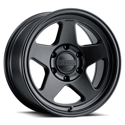 Kansei KNP Off Road, 17x8.5 With 5 On 5 Bolt Pattern - Matte Black - K12MB-78550-00