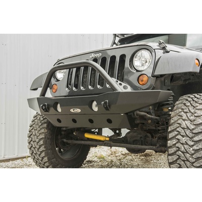 LoD Offroad Destroyer Mid-Width Front Bumper With No Guard (Textured Black) - JFB0711