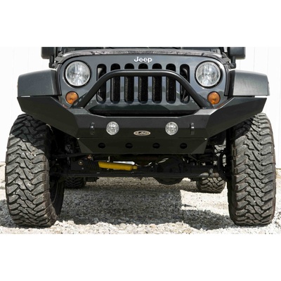 LoD Offroad Destroyer Full-Width Front Bumper With No Guard (Textured Black) - JFB0721