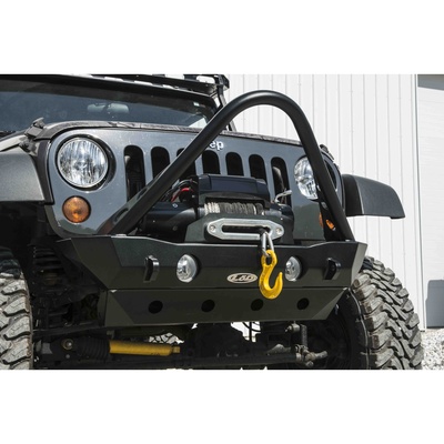 LoD Offroad Signature Series Shorty Front Bumper With Bull Bar - JFB0733
