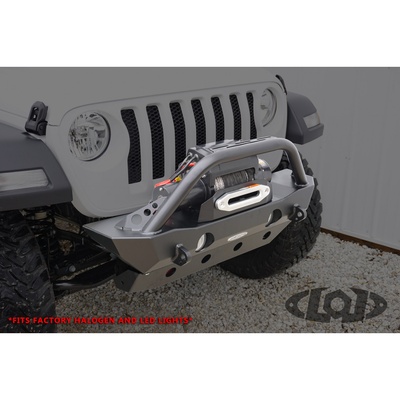 LoD Offroad Destroyer Shorty Front Bumper With No Guard (Black Texture) - JFB1801