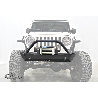 LoD Offroad Destroyer Shorty Front Bumper With No Guard (Bare Steel) - JFB9673