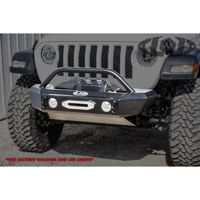 LoD Offroad Signature Series Shorty Front Bumper With No Guard (Textured Black) - JFB1831