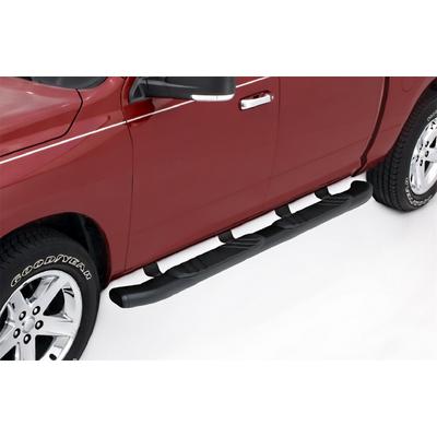 LUND 5 Inch Oval Bent Tube Steps Running Boards (Black) - 227587
