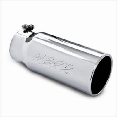 MBRP Rolled Straight Exhaust Tip (Polished) - T5050