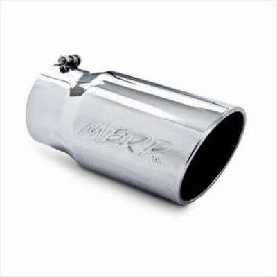 MBRP Angled Rolled End Exhaust Tip (Polished) - T5075