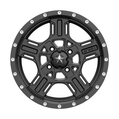 MSA Wheels M32 Axe, 15x7 With 4 On 156 Bolt Pattern - Black - M32-05756