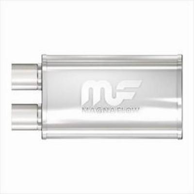 MagnaFlow Polished Stainless Steel Muffler - 14210