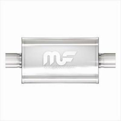 Magnaflow 14851 Race Series Polished Stainless Steel Oval Muffler with Tip