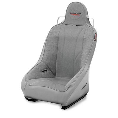 MasterCraft Safety 2 Inch WIDER PRO Seat With Fixed Headrest (Gray) - 560219