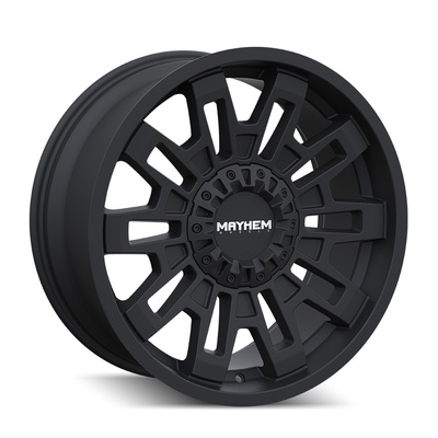 Mayhem Cortex Wheel, 20x10 With 5 On 139.7/150 Bolt Pattern - Matte Black - 8113-2197MB