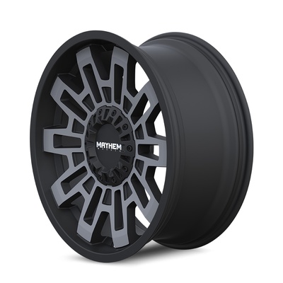 Mayhem Cortex Wheel, 18x9 With 6 On 135/139.7 Bolt Pattern - Matte Black W/Dark Tint - 8113-8937TM