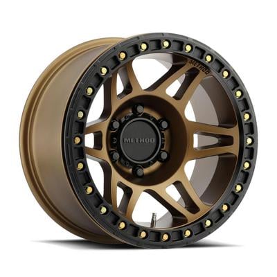 Method Race Wheels 106 Beadlock, 17x9 Wheel With 6x5.5 Bolt Pattern - Bronze - MR10679060944B
