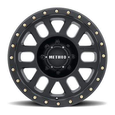 Method Race Wheels 309 Grid, 18x9 With 8 On 170 Bolt Pattern - Matte Black - MR30989087518