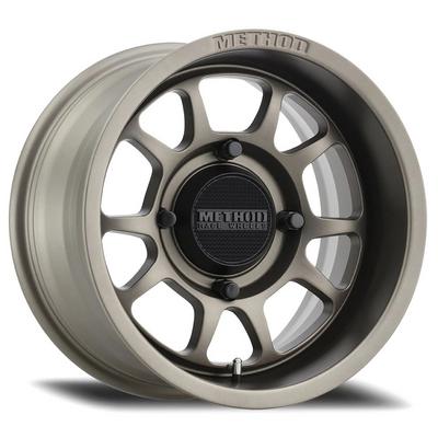 Method Race Wheels UTV Series 409 Bead Grip, 15x7 With 4 On 156 Bolt Pattern - Grey - MR40957046443