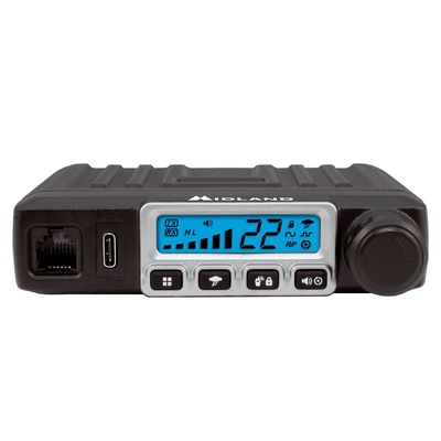 Midland Radio 15 Watt Micro Mobile Radio With USB-C - MXT115
