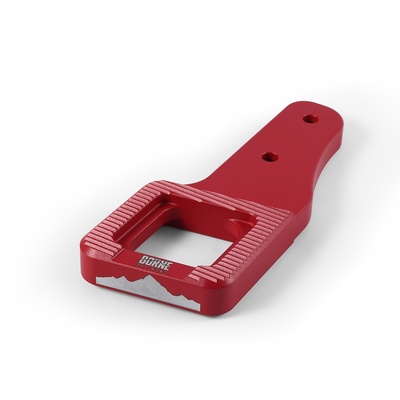 Mishimoto Borne Offroad Billet Tow Hooks (Red) - BNTH-F150-17RD