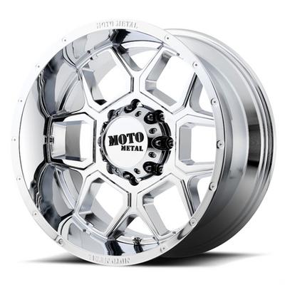 Spade MO981, 20x12 Wheel With 8 On 170 Bolt Pattern - Chrome