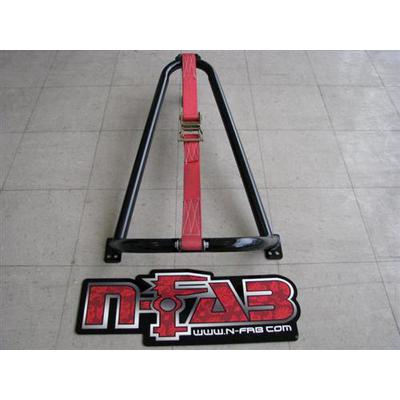 N-Fab Bed Mounted Tire Carrier (Black Strap) - BM1TCBK