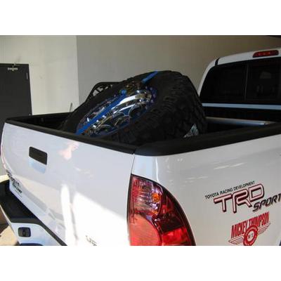 N-Fab Bed Mounted Tire Carrier - BM1TCBL-TX