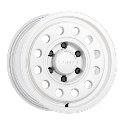 Nomad Convoy Wheel, 17x8.5 With 6 On 139.7 Bolt Pattern - White - N501SA-78560-10