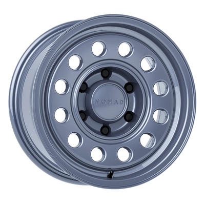 Nomad Convoy Wheel, 15x7 With 5 On 114.3 Bolt Pattern - Gray - N501UG-57012-10