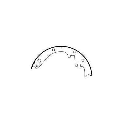 Omix-ADA Front or Rear Brake Shoes - 16726.04