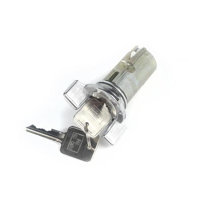 Omix-ADA Ignition Lock Cylinder and Key (Chrome) - 17250.04
