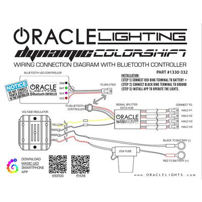Oracle Lighting Dynamic ColorSHIFT DRL Replacements - 1330-332