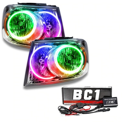 Oracle Lighting Pre-Assembled ColorSHIFT LED Halo Headlights With BC1 Controller - 7201-335