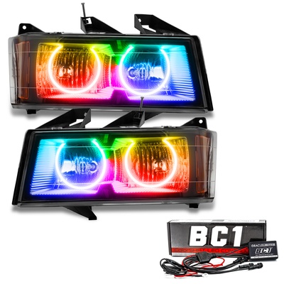 Oracle Lighting Pre-Assembled ColorSHIFT LED Halo Headlights With BC1 Controller - 8902-335