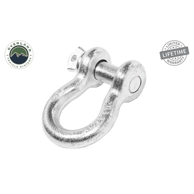 Overland Vehicle Systems 3/4 Recovery Shackle (Zinc) - 19019905