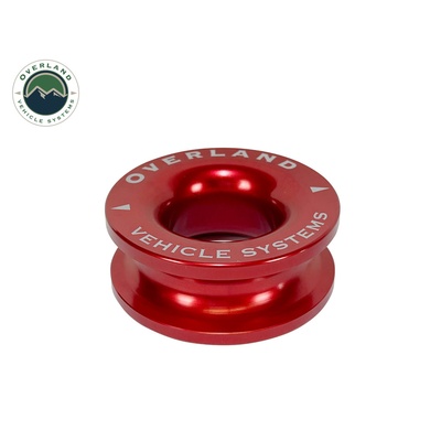 Overland Vehicle Systems 2.5 10K Lb. Recovery Ring With Storage Bag (Red) - 19240005