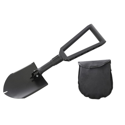 Overland Vehicle Systems Multi Functional Military Style Utility Shovel With Nylon Carrying Case - 19049901