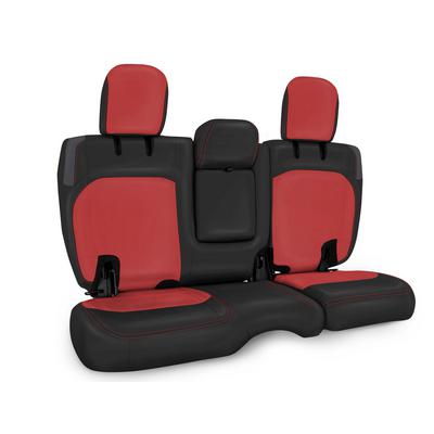 PRP Rear Bench Seat Cover (Black/Red) - B044-05