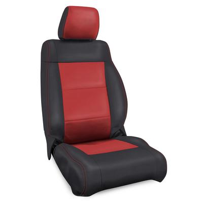 PRP Front Seat Covers (Black/Red) - B019-05