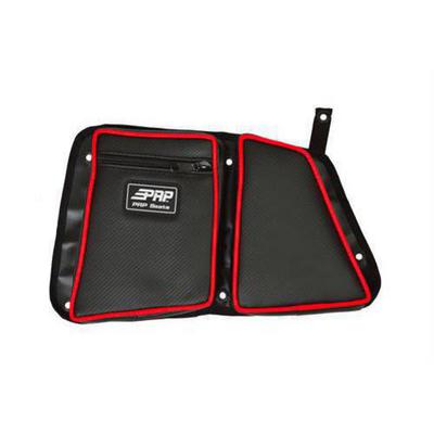 PRP Door Bag With Knee Pad, Rear Driver Side, Red - E40-214