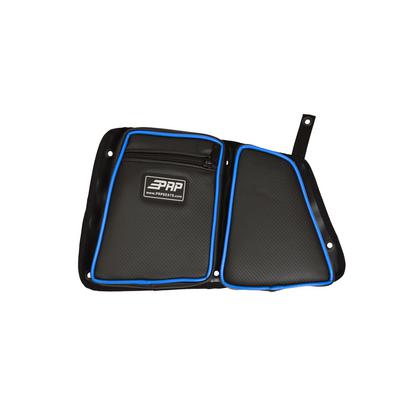 PRP Door Bag With Knee Pad, Rear Driver Side, Blue - E40-V