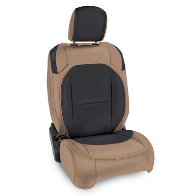 PRP Front Seat Covers (Black/Tan) - B037-04