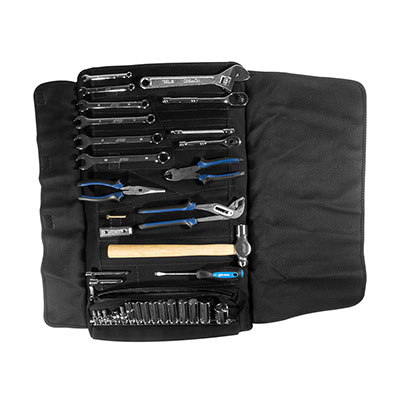 PRP RZR Roll Up Tool Bag With 36pc Tool Kit - E98