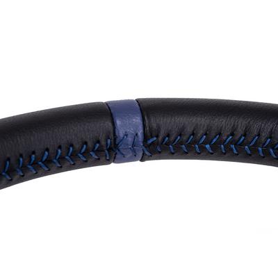 PRP Flat Leather Steering Wheel (Blue) - G211