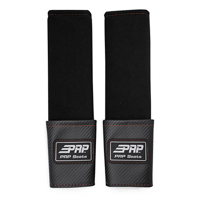PRP Seatbelt Pads With Pocket (Orange Trim) - H61-ORANGE