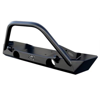 Poison Spyder Brawler Lite Front Bumper With Shackle Tabs And Brawler Bar (Black) - 17-59-010DBP1