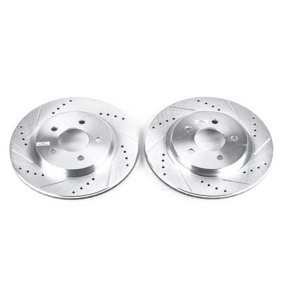 Power Stop Evolution Drilled And Slotted Brake Rotors - AR8174XPR