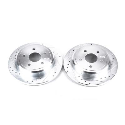Power Stop Evolution Drilled And Slotted Brake Rotors - AR8793XPR