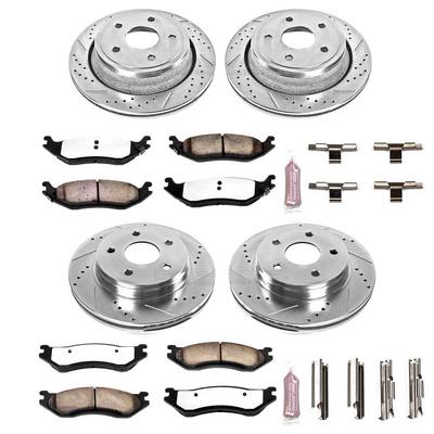 Power Stop Z36 Truck & Tow Front And Rear Brake Kit - K2168-36