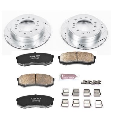 Power Stop 1 Click Drilled And Slotted Brake Kit K5875